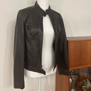 Kenneth Cole Medium Leather Jacket